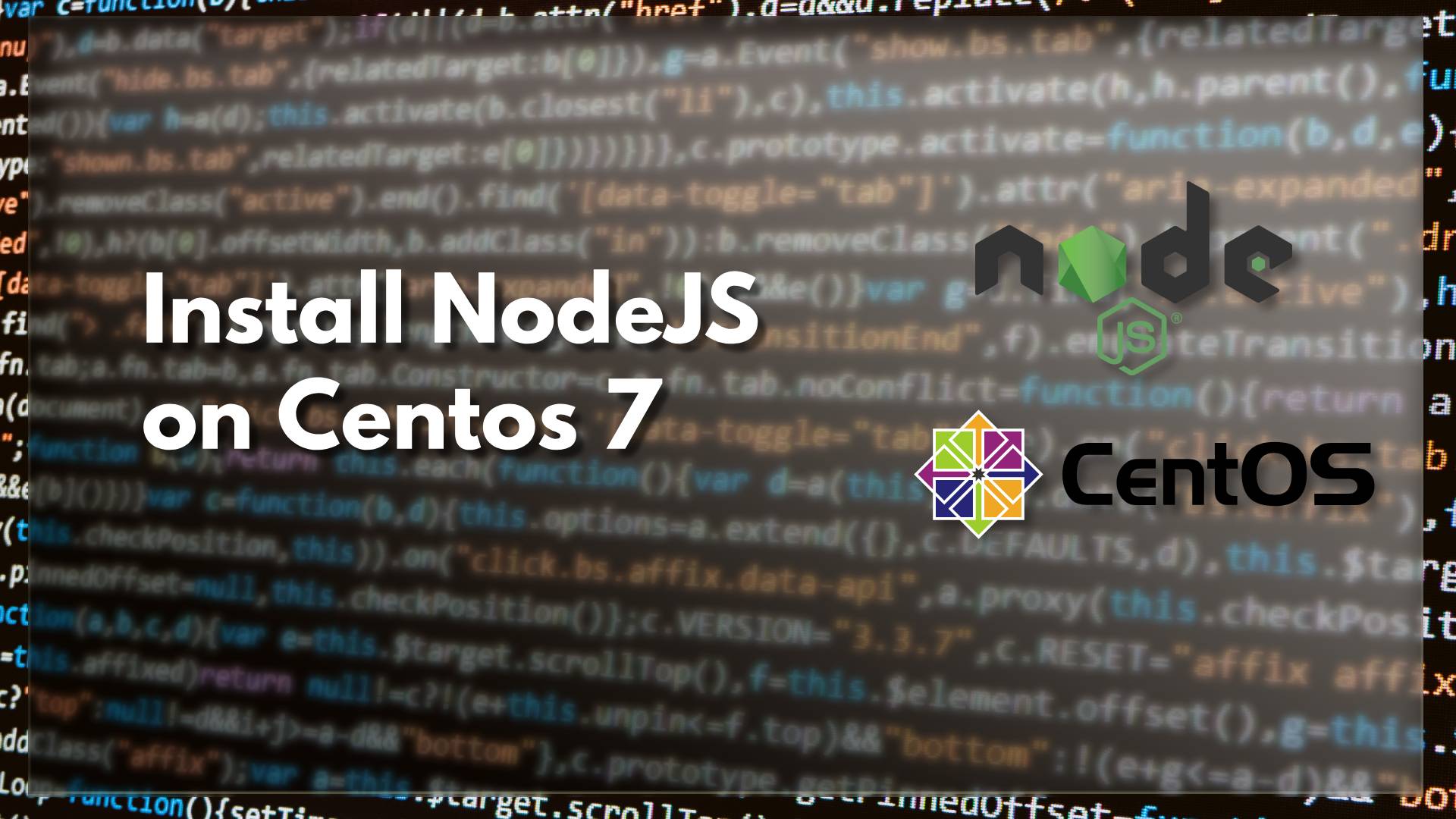 Install NodeJS on Centos 7
